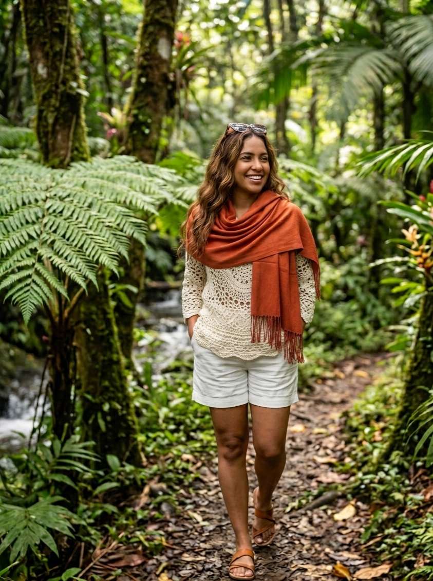 Pashmina Boho Playera